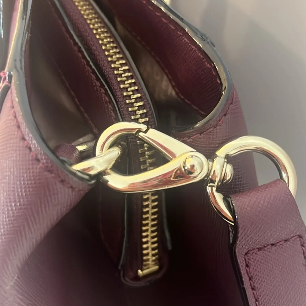 kate spade New York Tilden Place Sloan Satchel in Deep Plum - Picture 15 of 17